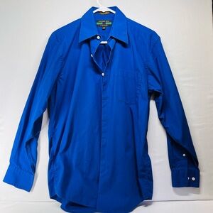 Alexander Julian Vibrant Blue‎ Dress Shirt
